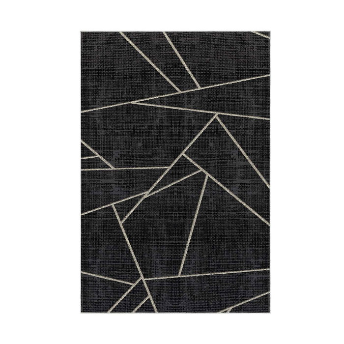 Conceptum Alfombra Negra 160 x 230 cm
